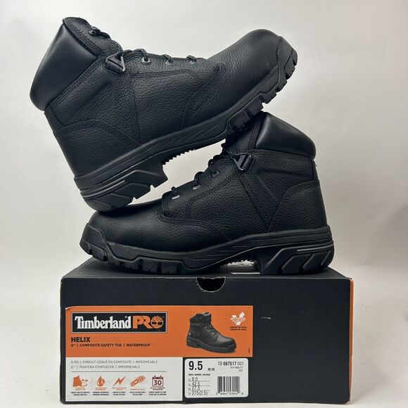 Timberland PRO 87517 WP Helix Composite Safety Toe 6" Work Boot - Picture 3 of 5